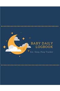 Baby Daily Logbook Eat Sleep Poop Tracker