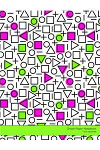 Graph Paper Notebook 1 CM Squares