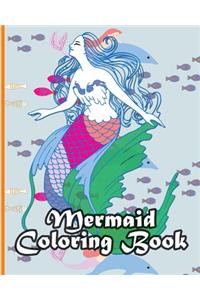 Mermaid Coloring Book
