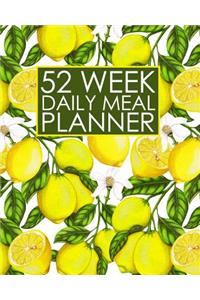 52 Week Daily Meal Planner