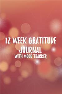 12 Week Gratitude Journal with Mood Tracker