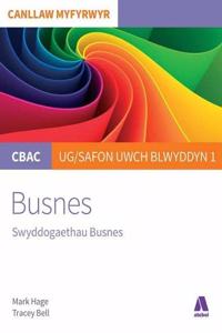 CBAC Canllaw Myfyrwyr: Busnes - Swyddogaethau Busnes