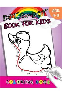 Dot-to-Dot Book For Kids coloring book Ages 4-8