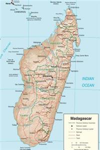 A Map of Madagascar in Africa Journal