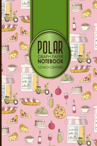 Polar Graph Paper Notebook