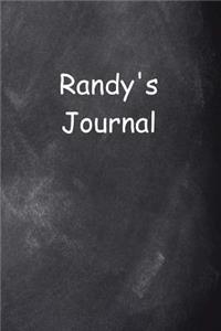 Randy Personalized Name Journal Custom Name Gift Idea Randy