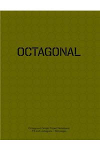 Octagonal Graph Paper Notebook 1/4 inch octagons 160 pages