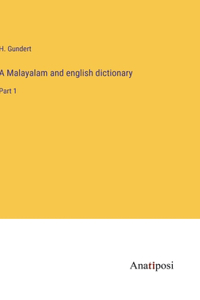 Malayalam and english dictionary