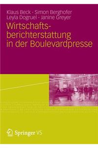 Wirtschaftsberichterstattung in Der Boulevardpresse