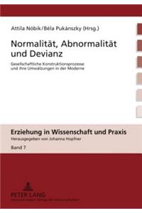 Normalitaet, Abnormalitaet Und Devianz