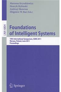 Foundations of Intelligent Systems