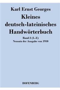 Kleines deutsch-lateinisches Handwörterbuch