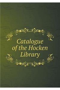 Catalogue of the Hocken Library