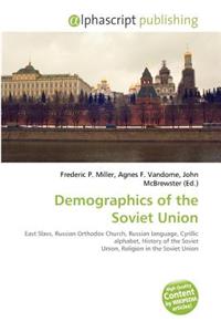 Demographics of the Soviet Union