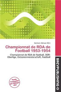 Championnat de RDA de Football 1953-1954