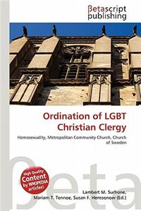 Ordination of Lgbt Christian Clergy