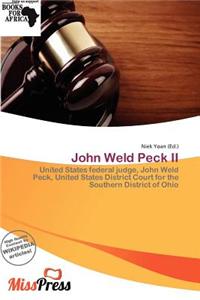 John Weld Peck II
