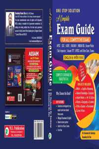 Complete Exam Guide for Competitive Exams in English & Assamese, Includes GK, Maths, Reasoning