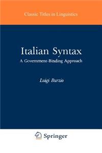Italian Syntax
