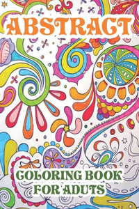 Abstract Coloring Book for Adults