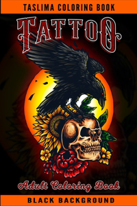 Tattoo Adult Coloring Book