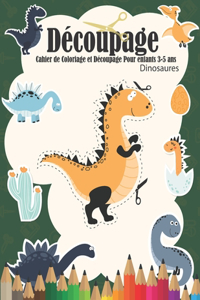 Découpage Dinosaures