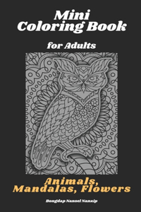 Mini Coloring Book for Adults
