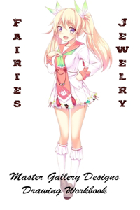 Fairies Jewelry - Master Gallery Designs - Drawing Workbook