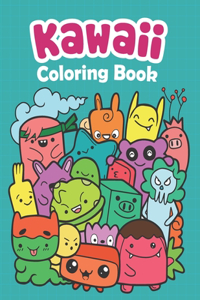 Kawaii Coloring Book