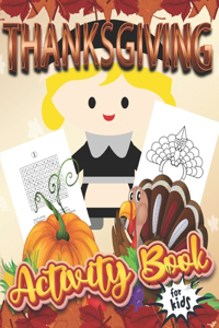 Thanksgiving Activity Book for Kids