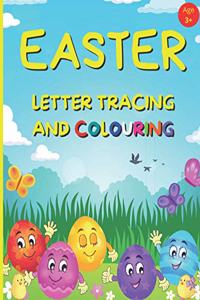 EASTER Letter Tracing And Colouring