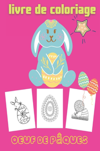 livre de coloriage oeuf de pâques