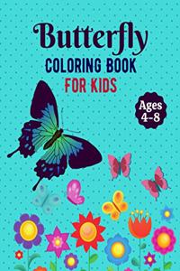 Butterflies Coloring Book For Kids