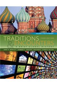 Traditions & Encounters, Volume 2 with Connect Plus Access Code