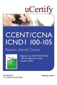 CCENT/CCNA ICND1 100-105 Official Cert Guide, Academic Edition Pearson uCertify Course Student Access Card