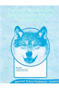 Science: Practice for the New York State Elementary Science Program Evaluation Test: Grade 4