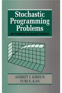 Stochastic Programming Problems with Probability and Quantile Functions