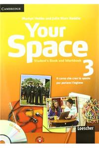 Your Space Level 3 Student's Book and Workbook with Audio CD and Companion Book with Audio CD Italian Edition
