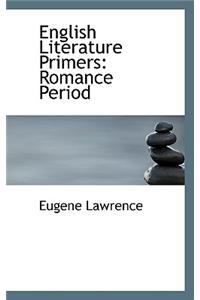 English Literature Primers