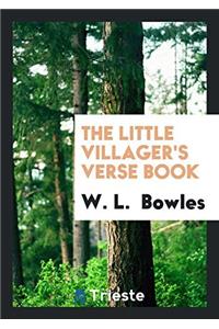 The little villager's verse book