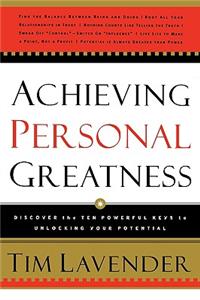 Achieving Personal Greatness