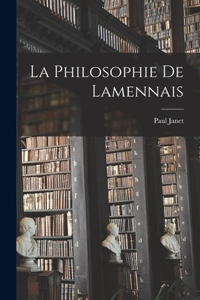 Philosophie de Lamennais