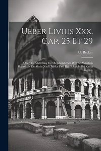 Ueber Livius Xxx. Cap. 25 Et 29