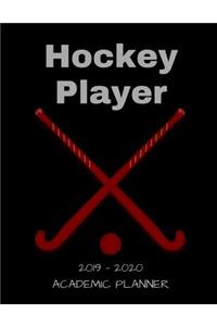 Hockey Player 2019 - 2020 Academic Planner