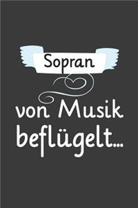Sopran Von Musik beflügelt