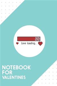 Notebook for Valentines