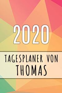 2020 Tagesplaner von Thomas