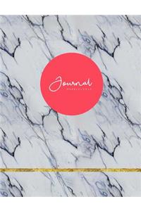 Journal Marble + Gold