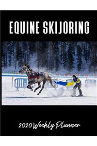 Equine Skijoring 2020 Weekly Planner
