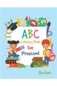 ABC Coloring Book for Preschool